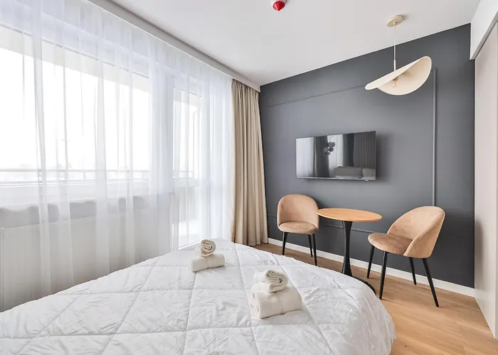 I Perfectapart I Pileckiego 59 I Parking I 419 & 417 Apartment *